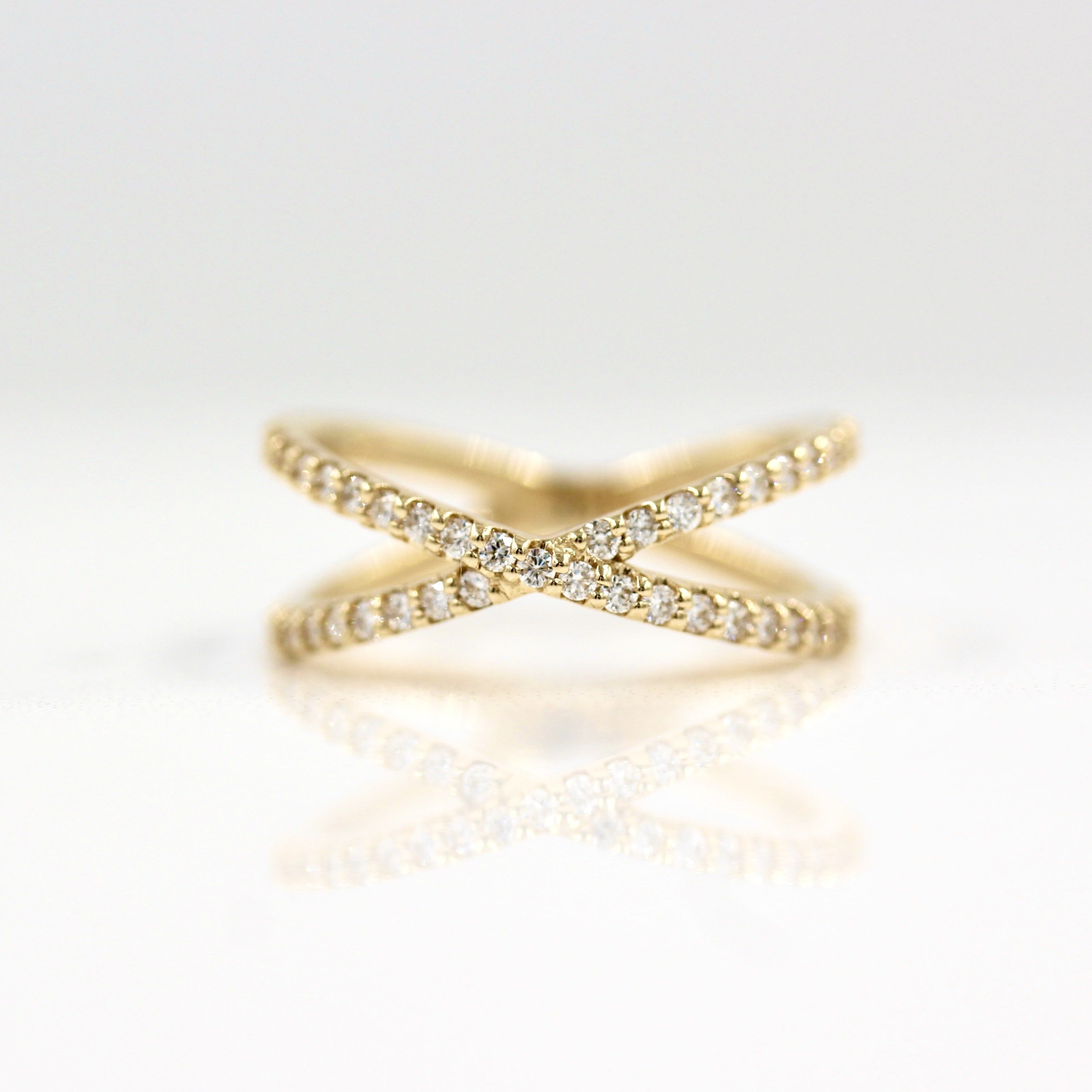The Criss-Cross Ring – Taylor Custom Rings