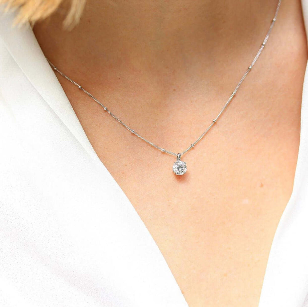 The Janelle Necklace - Moissanite